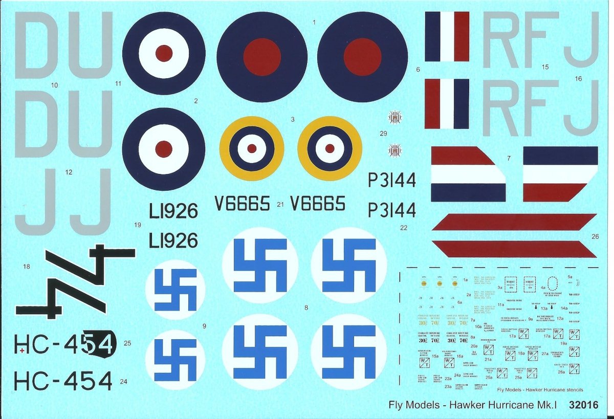 Fly 32016 Hawker Hurricane Mk.I 1/32 – image 7