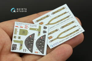Quinta Studio QD32168 Pt-17 Kaydet 3D-Printed colored Interior on decal paper (Roden) 1/32 – image 5