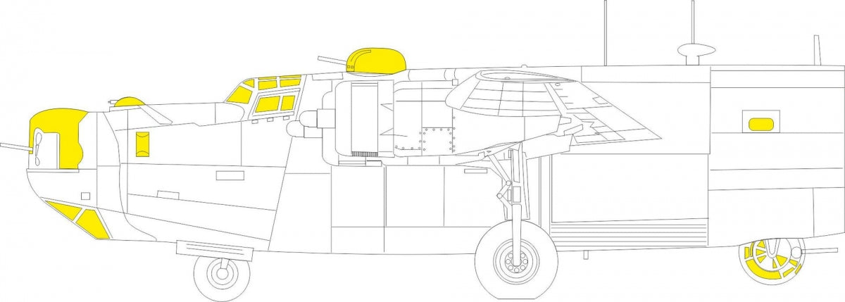 Eduard BIG72183 B-24H AIRFIX 1/72 – Bild 8