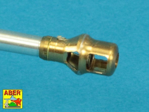 Aber 35L-068N 75mm KwK40L/43 barrel with early muzzle brake for German Panzer IV Ausf.G tanks 1/35 – imagen 5