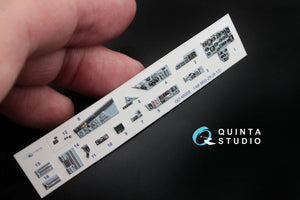 Quinta Studio QD48008 MiG-29 (9-12) 3D-Printed &amp;amp; colored Interior on decal paper (for GWH kits) 1/48 – Bild 4