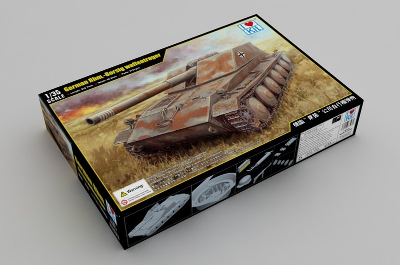I Love Kit 63523 German Rhm.-Borsig Waffentrager 1/35 – obrázek 2