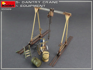 MiniArt 35589 5 TON GANTRY CRANE &amp;amp; EQUIPMENT 1/35 – Bild 3