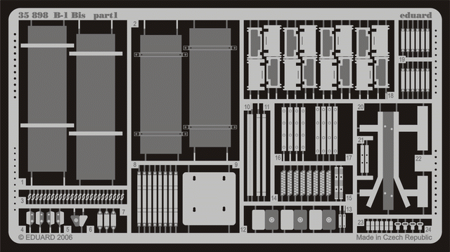 Eduard 35898 B-1 Bis 1/35 (Tamiya)