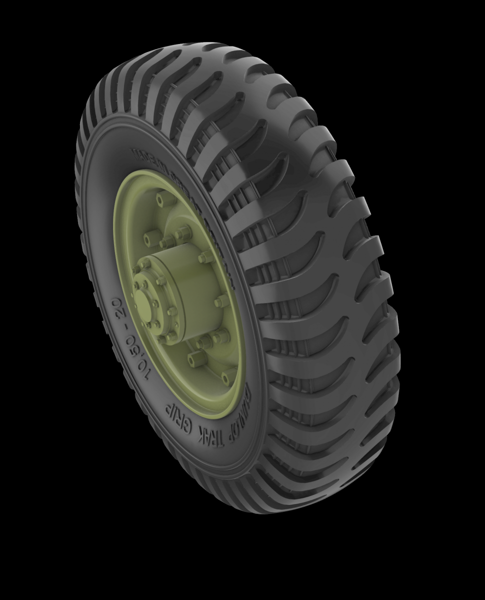 Panzer Art RE35-731 Daimler AC Road wheels (Dunlop) 1/35 – image 2