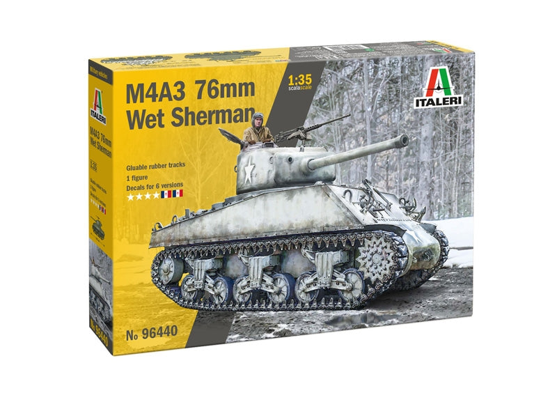 Italeri 96440 M4A3 76mm WET SHERMAN 1/35 – image 2