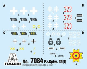 Italeri 7084 Pz. Kpfw. 35(t) 1/72 – Bild 9