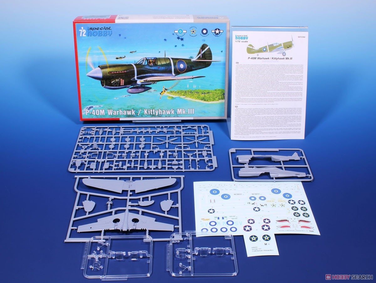 Special Hobby 72382 P-40M Warhawk / Kittyhawk Mk.III 1/72 – obrázek 2