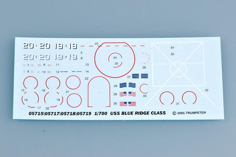 Trumpeter 05719 USS MOUNT WHITNEY LCC-20 1997 1/700 – Bild 5