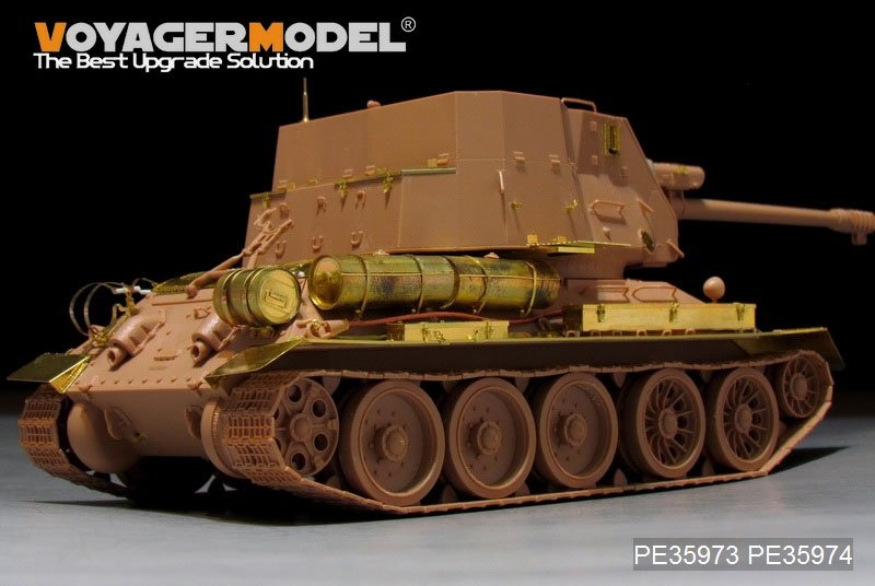 Voyager Model PE35973 Egyptain T-34/122 SPG Basic For RFM 5013 1/35 – image 19