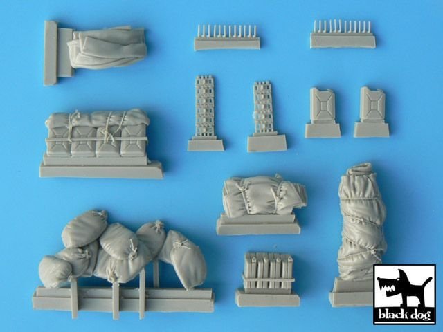 Black Dog T35005 Carro armato accessories set for Tamiya kits 1/35 – zdjęcie 5