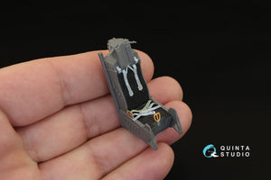 Quinta Studio QD32023 F-16D 3D-Printed &amp;amp; colored Interior on decal paper (for Academy kit) 1/32 – Bild 4