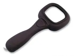 Lightcraft LC1901 Handheld Magnifier With Inbuilt Stand / Magnifying glass, portable, LED, 4x magnification