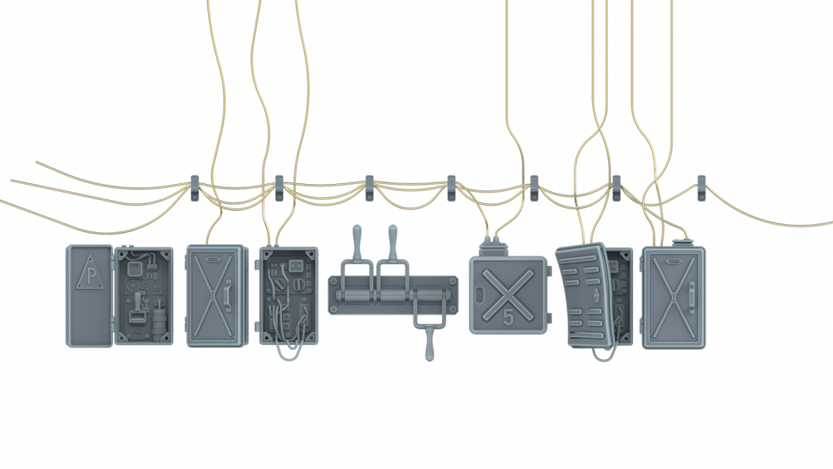 RT-Diorama 35677 Industrial Fuse Boxes 1/35 – image 3