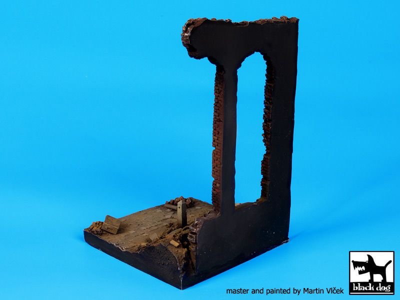 Black Dog D35046 Factory ruin base 1/35 – Bild 2