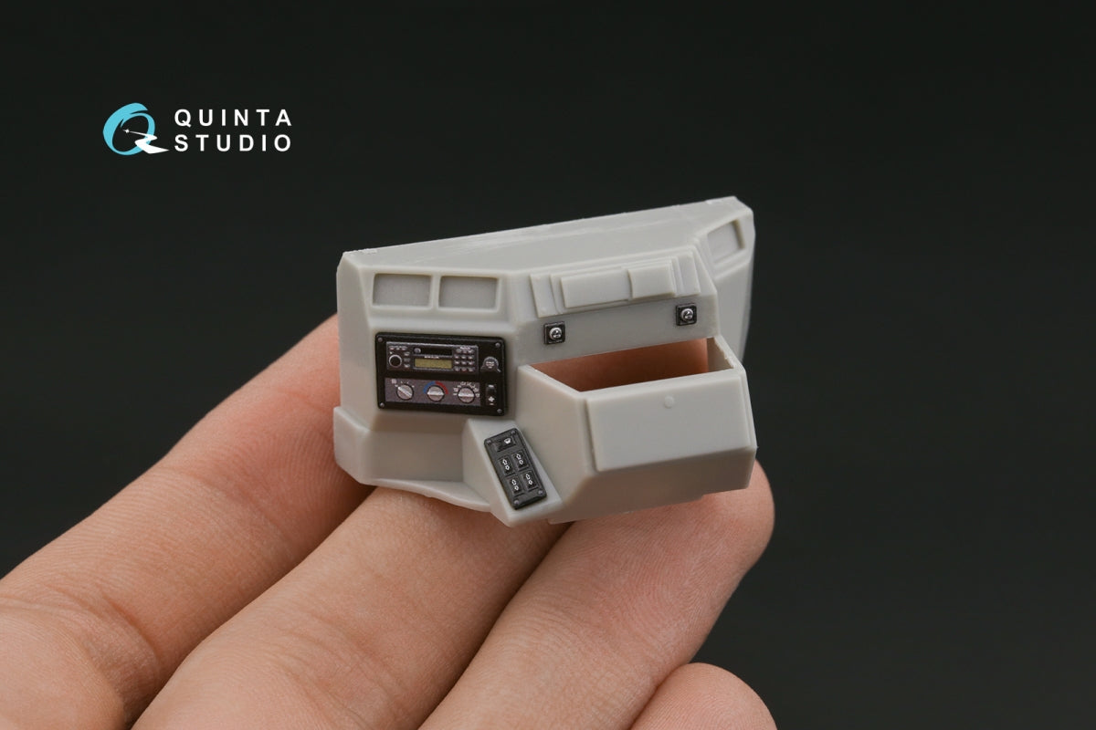 Quinta Studio QD24004 Hummer H1 3D-Printed &amp;amp; colored Interior on decal paper (MENG) 1/24 – image 9