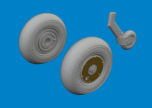 Eduard 672407 Spitfire Mk. V wheels Tamiya 1/72 – Bild 3