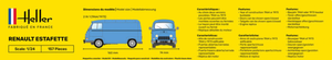 Heller 80743 Renault Estafette Nouveau Moule 1/24 – image 3