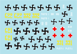 Star Decals 35-C1041 Finnish Tanks in WW2 # 5 1/35 – Bild 3