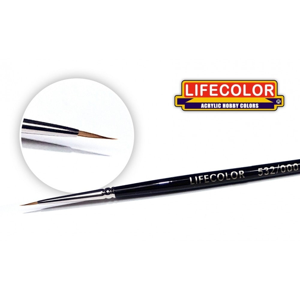 Brosse à poils longs Lifecolor TA532/000 Marten 000