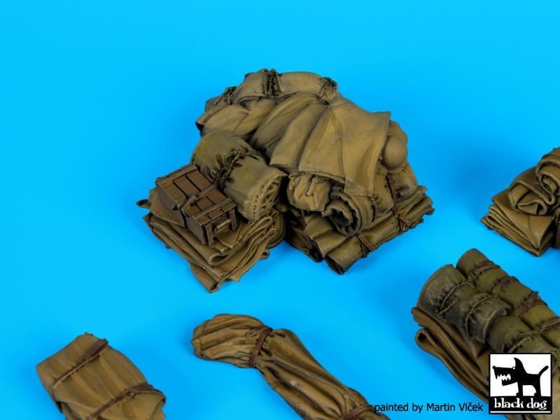 Black Dog T35141 Tentage+bedrols N 1/35 – immagine 4