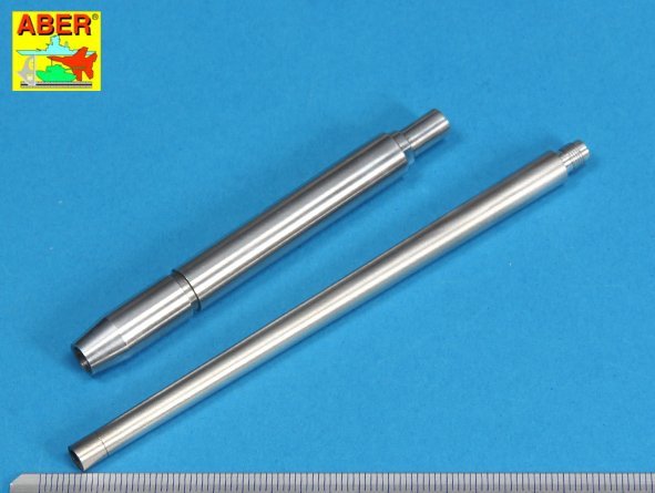 Aber 35L-084 128mm PaK 44 L/55 gun barrel for Sd.Kfz.186 Jagdtiger 1/35 – obrázek 2
