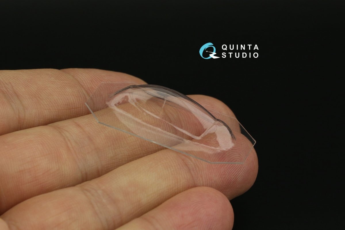 Quinta Studio QC72036 He 162 vacuumed clear canopy (Special Hobby) 1/72 – image 6