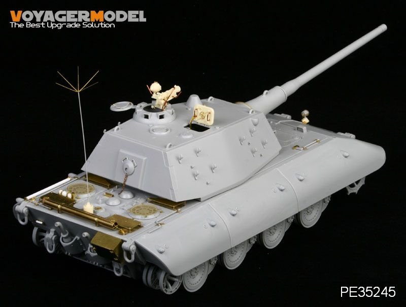 Voyager Model PE35245 WWII German E-100 for TRUMPETER 00384 1/35 – Bild 5