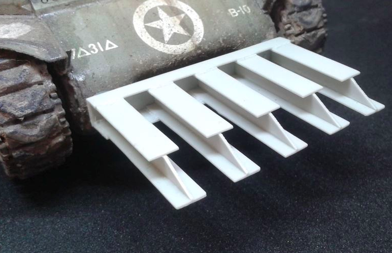Panzer Art RE35-578 T1 “Rhino device” for US tanks pattern 4 1/35 – image 2