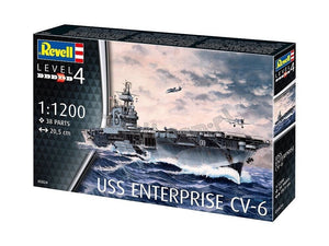 Revell 65824 USS Enterprise CV-6 Model Set 1/1200 – image 2