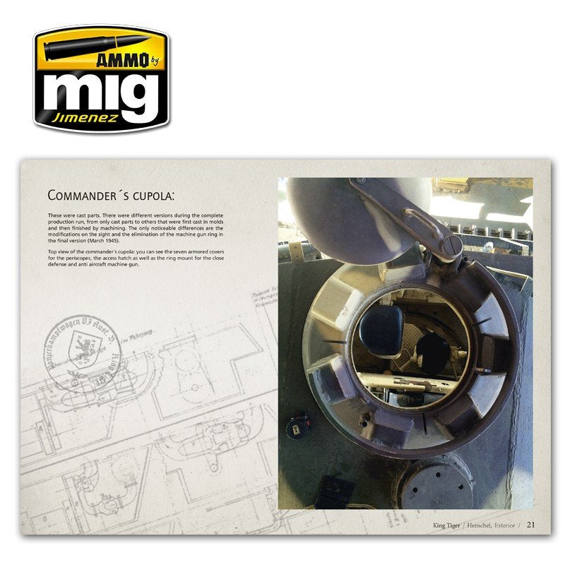 AMMO of Mig Jimenez 6022 KING TIGER - VISUAL MODELERS GUIDE (English) – obrázek 6