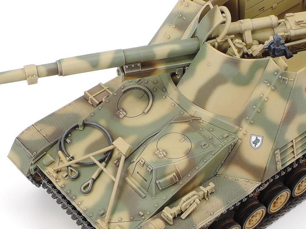 Tamiya 32600 German Self-Propelled Heavy Anti-Tank Gun Nashorn 1/48 – immagine 8