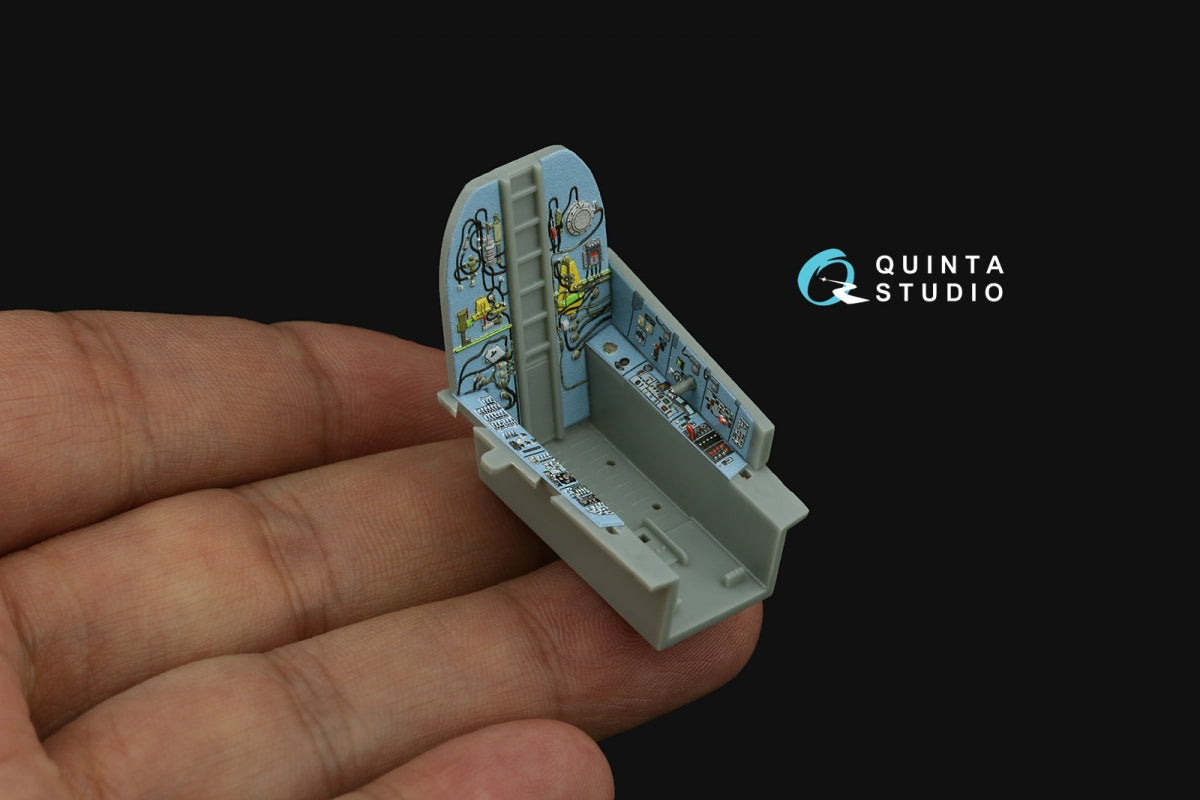 Quinta Studio QDS-48480 Su-17M4/Su-22M4 3D-Printed &amp;amp; colored Interior on decal paper (Hobby Boss) (Small version) 1/48 – image 6