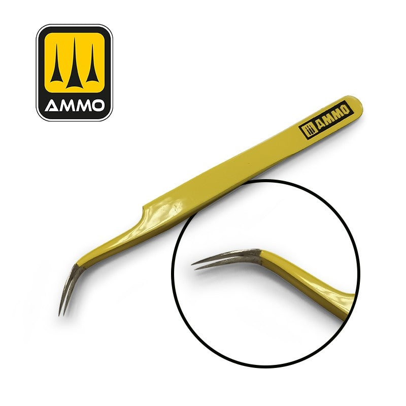 Ammo of Mig 8544 Curved Tweezers