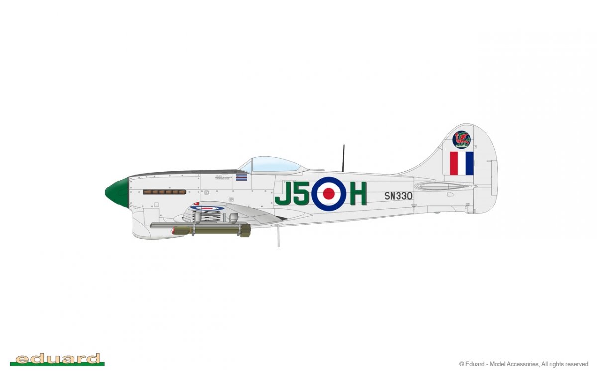Eduard 84187 Tempest Mk. V Series 2 1/48 – zdjęcie 16