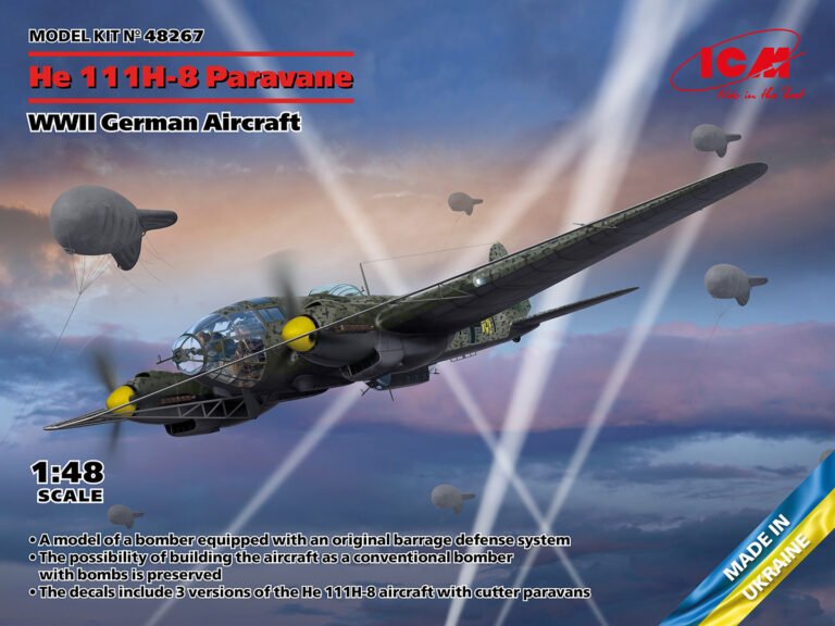 ICM 48267 He 111H-8 Paravane 1/48 