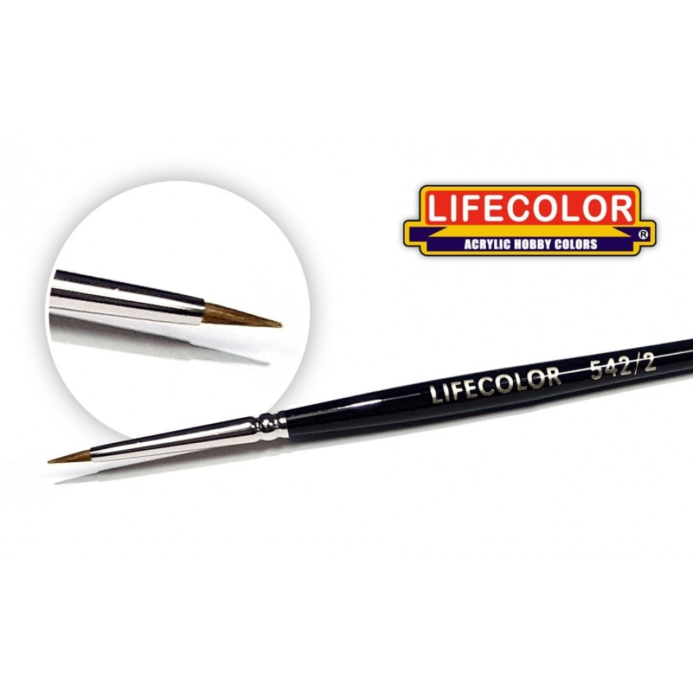 Lifecolor TA542/2 Short hair Marten brush 2