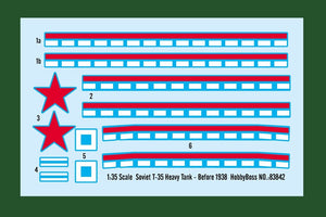 Hobby Boss 83842 Soviet T-35 Heavy Tank -Before – Bild 4