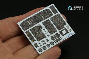 Quinta Studio QDS-35100 CH-54A 3D-Printed &amp;amp; colored Interior on decal paper (ICM) (Small version) 1/35 – image 8