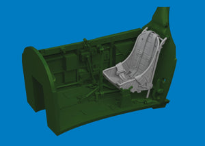 Eduard 6481064 P-40 seat w/ integral belts Type 1 PRINT Eduard 1/48 – image 4
