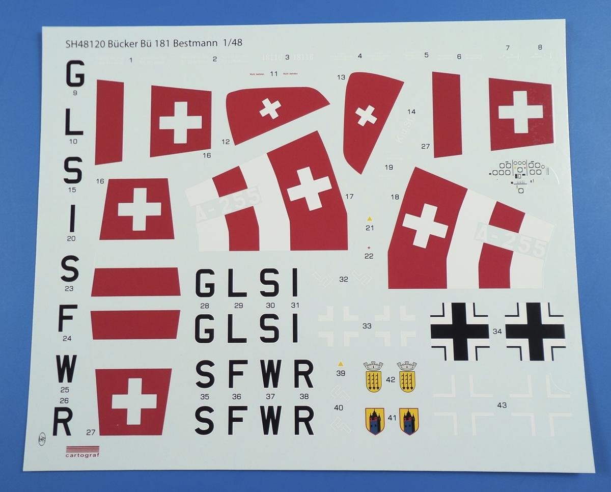 Special Hobby 48120 Bucker Bu 181 Bestmann 1/48 – Bild 7