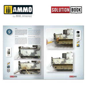 AMMO of Mig Jimenez 6601 How to paint WWII German winter vehicles (Solution book) Multilingual – Bild 6