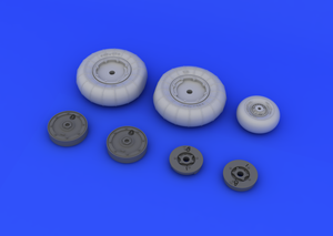 Eduard 632040 Bf 109G-10 wheels 1/32 (Revell) – Bild 4