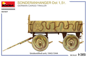 MiniArt 35487 Sonderanhanger 0st 1.5T. German Cargo Trailer 1/35 – image 4