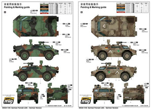 Trumpeter 05534 German Fennek LGS GERMAN version 1/35 – image 2