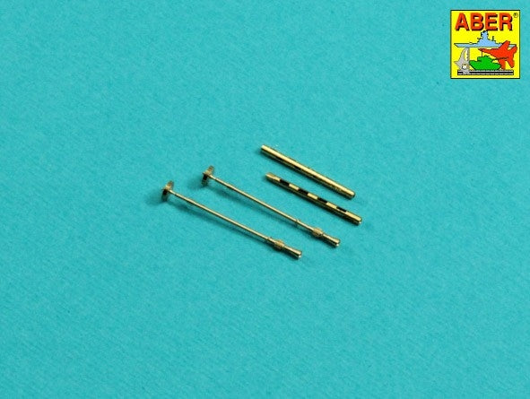 Aber A32019 Set of 2 barrels for British Browning .303 aircraft machine guns with flash hiders 1/32 – image 5