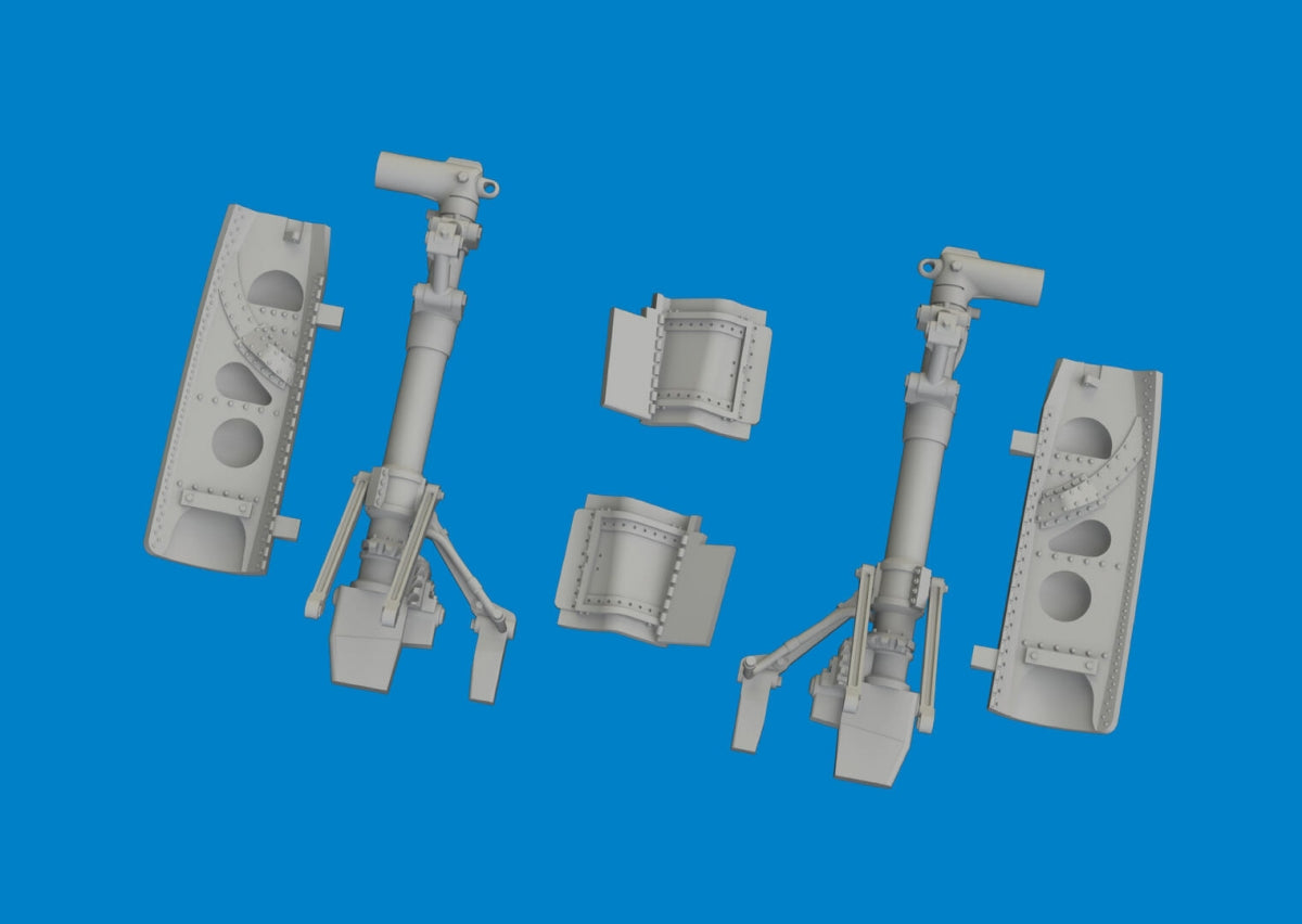 Eduard 6481074 P-40E undercarriage legs PRINT EDUARD 1/48 – image 4