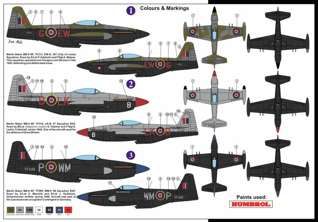 AZ Model AZ7581 Martin Baker MB.6 Night Ferret 1/72 – image 2