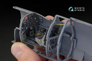 Quinta Studio QD32018 Spitfire Mk.IX 3D-Printed &amp;amp; colored Interior on decal paper (for Tamiya kit) 1/32 – immagine 7