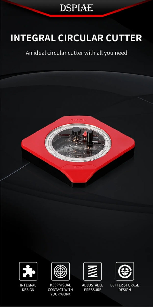 DSPIAE PT-C Integral Stepless Circular Cutter – zdjęcie 4